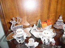 Swarovski slitta babbo usato  Venegono Superiore
