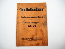 Schlüter as22 dieselschlepper gebraucht kaufen  Merseburg