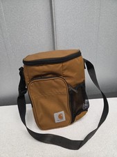 Lancheira Carhartt marrom dois compartimentos refrigerador isolado masculina trabalho lancheira comprar usado  Enviando para Brazil