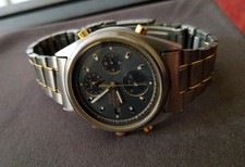 Seiko men chronograph for sale  BIRMINGHAM