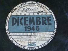 Bollo 1946 raci usato  Santena