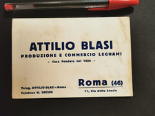 Cartolina pubblicitaria attili usato  Casale sul Sile