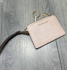 Porta-cartão de identificação Michael Kors jet set viagem pequeno zíper superior moeda balé rosa MK comprar usado  Enviando para Brazil