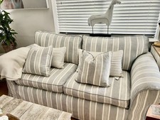 Grey white stripe for sale  UK