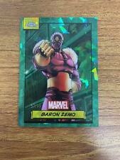 2024 Topps Cromo Marvel Zafiro Barón Zemo 57/99 Green Ice No.38 ZTZ segunda mano  Embacar hacia Argentina