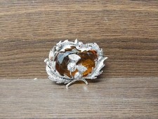 Scottish thistle brooch for sale  PORTH