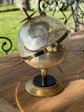 VINTAGE Retro Sputnik Estação Meteorológica Barômetro de Mesa W. Alemanha BGM 1765968, usado comprar usado  Enviando para Brazil