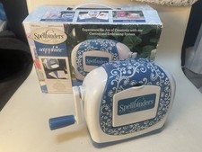 Spellbinders sapphire embossin for sale Spellbinders sapphire embossin for sale  NEW MALDEN