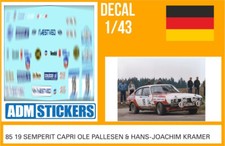 Decal rally semperit usato  Catania