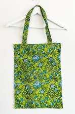 Sacola tote de algodão boho, sacola de compras de algodão, sacola de tecido indiano comprar usado  Enviando para Brazil