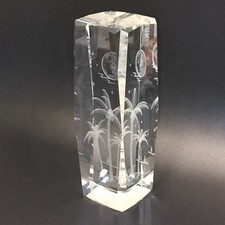 Laser etched crystal for sale  Line Lexington