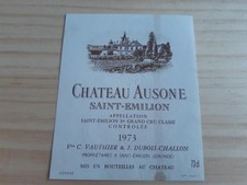 étiquette vin chateau d'occasion  Quimperlé