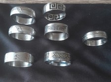 Edelstahlringe herren 7tlg gebraucht kaufen  Speyer