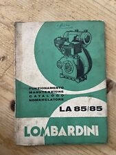 Uso manutenzione lombardini usato  San Giustino