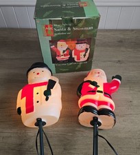 Vintage santa snowman for sale  LOWESTOFT