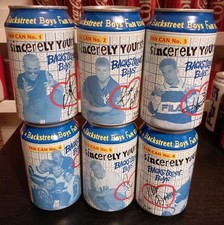 Bela lata de Pepsi. Conjunto Star Backstreet Boys. Da Alemanha. 6 latas vazias comprar usado  Enviando para Brazil