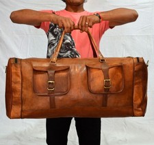 Real brown leather for sale  USA