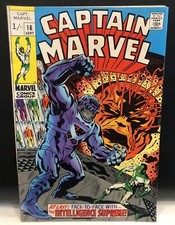 Captain marvel comic for sale  BEDFORD