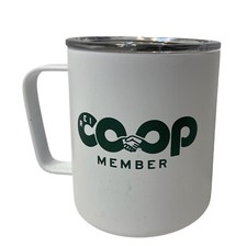 Caneca membro REI CO-OP tampa xícara de café Miir branco aço inoxidável 12 oz rara comprar usado  Enviando para Brazil