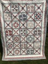 Handmade patchwork quilt for sale  TELFORD