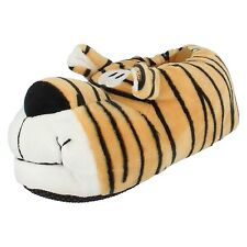 Unisex Spot On Tiger Neuheit Freizeit Innen Winter Slipper Hausschuhe X2074 comprar usado  Enviando para Brazil