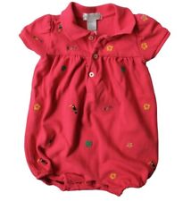 Polo Ralph Lauren bebê menina 3 meses rosa tropical bordado encaixe peça única comprar usado  Enviando para Brazil