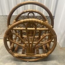 rack magazine book wicker for sale  Matthews