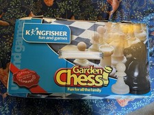 Garden chess set for sale  HEREFORD
