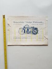 Rudge moto depliant usato  Vimodrone