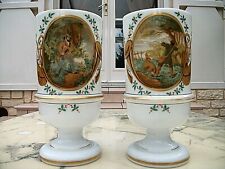 Paire vases opaline d'occasion  France
