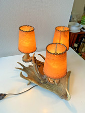 Geweih tischlampe jagdtrophäe gebraucht kaufen  Berlin