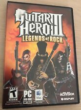 Guitar Hero 3 III PC DVD versão jogo Legends of Rock com manual testado comprar usado  Enviando para Brazil