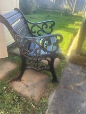 cast iron garden chair for sale  ROMFORD