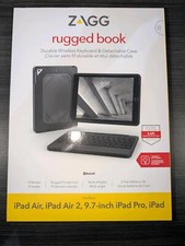 Capa Teclado Robusta ZAGG para iPad Air, iPad Air 2, iPad 9,7" - CAIXA ABERTA comprar usado  Enviando para Brazil