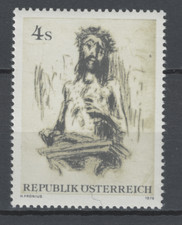 Briefmarke Österreich MiNr. 1626 H. Fronius: Der erbärmende Christus postfrisch comprar usado  Enviando para Brazil