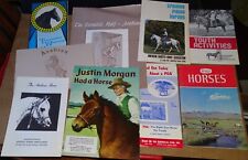 Horse related brochures for sale  Arlington