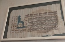 Antico papiro egizio usato  Valdilana