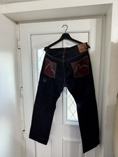 Evisu jeans black for sale  BEDFORD