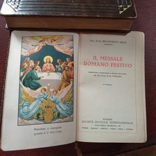 Messale romano festivo usato  Torino