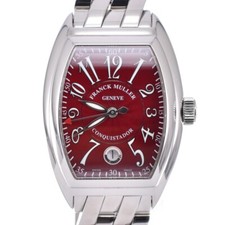 Relógio masculino automático FRANCK MULLER Conquistador 8005HSC data mostrador vermelho L#140056, usado comprar usado  Enviando para Brazil