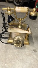 telefono marmo vintage usato  Gravina in Puglia
