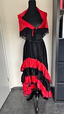 Flamenco kostüm schwarz gebraucht kaufen  Duisburg