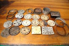 Lote de peças de mostrador de despertador antigo vintage Westlcox Overland, usado comprar usado Lote de peças de mostrador de despertador antigo vintage Westlcox Overland, usado comprar usado  Enviando para Brazil