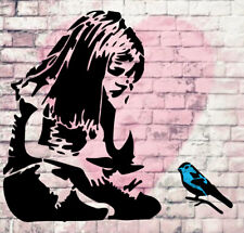 Schablone banksy style gebraucht kaufen  Lüchow