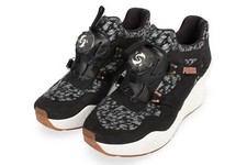 Usado, Tênis Feminino PUMA Disc Wedge Preto Tamanho 10 EUA comprar usado  Enviando para Brazil