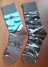 Novelty army socks for sale  ENFIELD