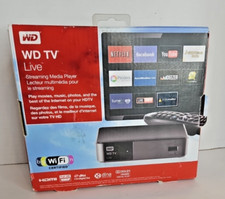 Reprodutor de mídia Western Digital transmissão ao vivo WDBHG70000NBK e controle remoto comprar usado  Enviando para Brazil