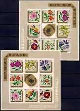 Burundi 1967 orchidee usato  Trambileno