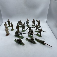 alte Quiralu Konvolut Metallguss Soldaten Franzosen Engländer Mg Stretcher Team, usado comprar usado  Enviando para Brazil