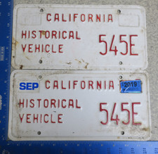 California license plate for sale  Castleton